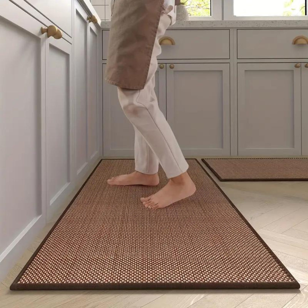 Carvallo Luxe – Klassisk Kökmatta Set med Halkfri och Ergonomisk Komfort