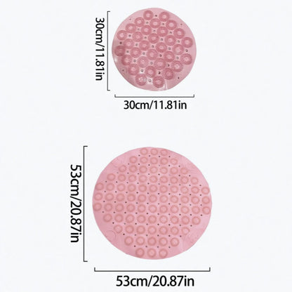 Säker Dusch Rund Antisklippsmatta
