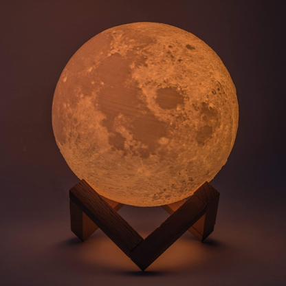 LunarGlow - Trådlampa med 3D-detalj