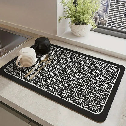Mandala Kök Disk Torkmatta