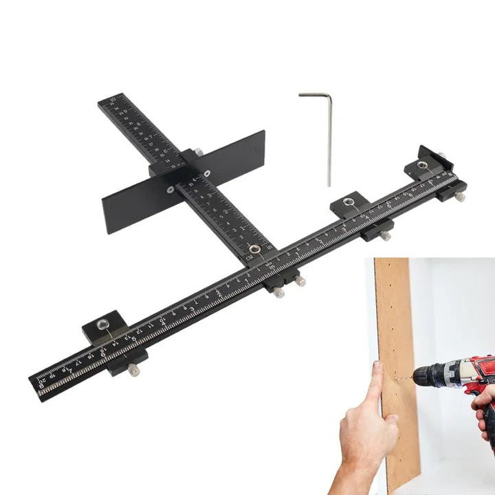 Precision stencil for exact drilling and installations