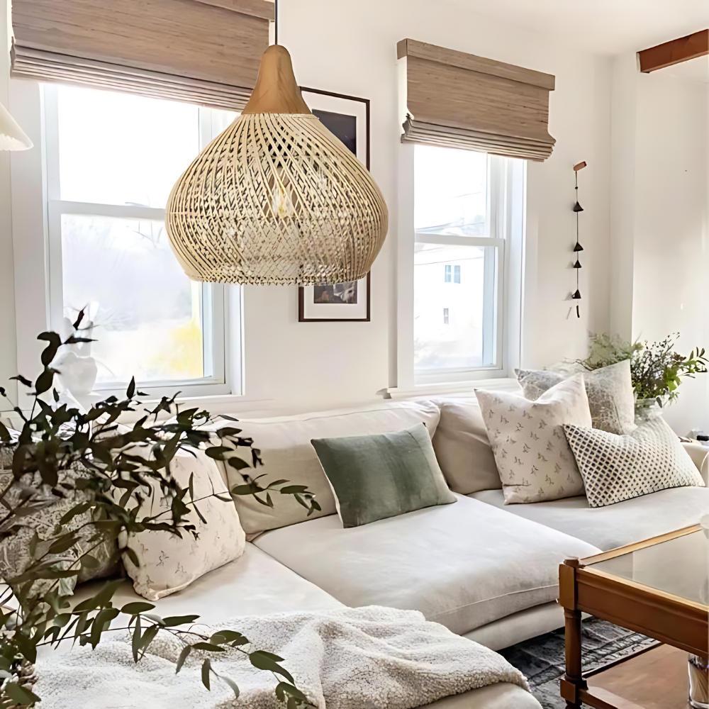 Lampskärm för mjuk belysning plafondlampor