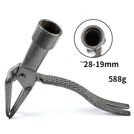 Ogräsupptagare med 4-klohuvud – Effektivt trädgårdsverktyg av järn för rotavlägsnande