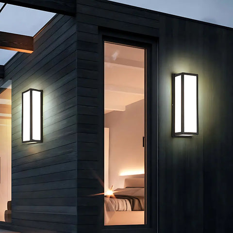 Carvallo - Slank utomhus vägglampa för modern trädgård och entrébelysning