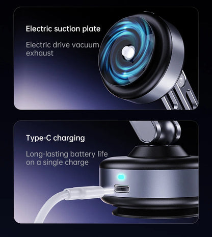 360° Rotation Vakuum Magnetisk Biltelefonhållare