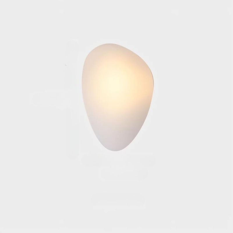 PebbleHue Vägglampa - LED Vägglampa i Glas i Nordisk Stil