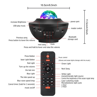 Galaxy StarLight Projektor - Bloomartys