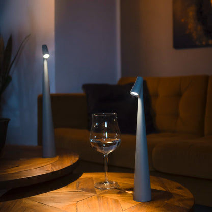 Carvallo - LED Bordslampa Uppladdningsbar | Modern och Funktionell Design | Hållbar Ambient Belysning