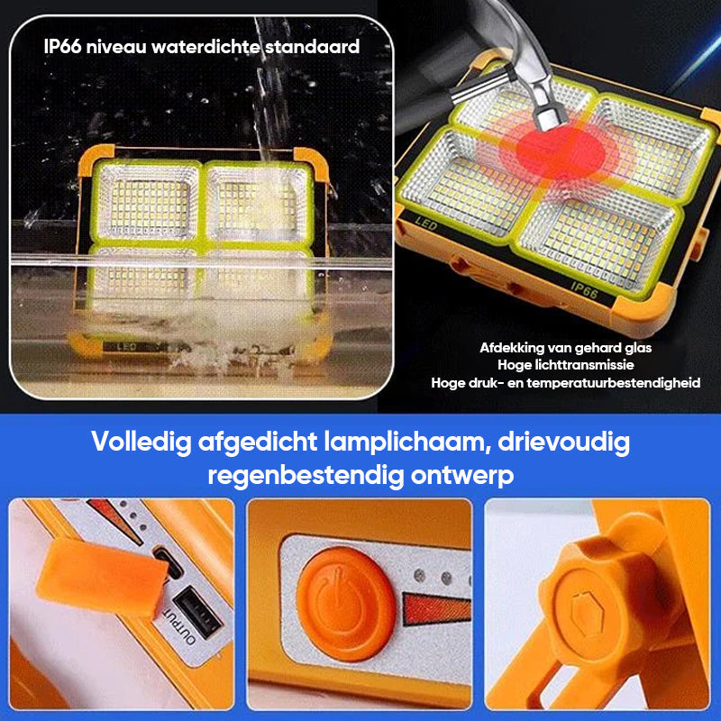 Carvallo - Bärbar solenergi utomhuslampa