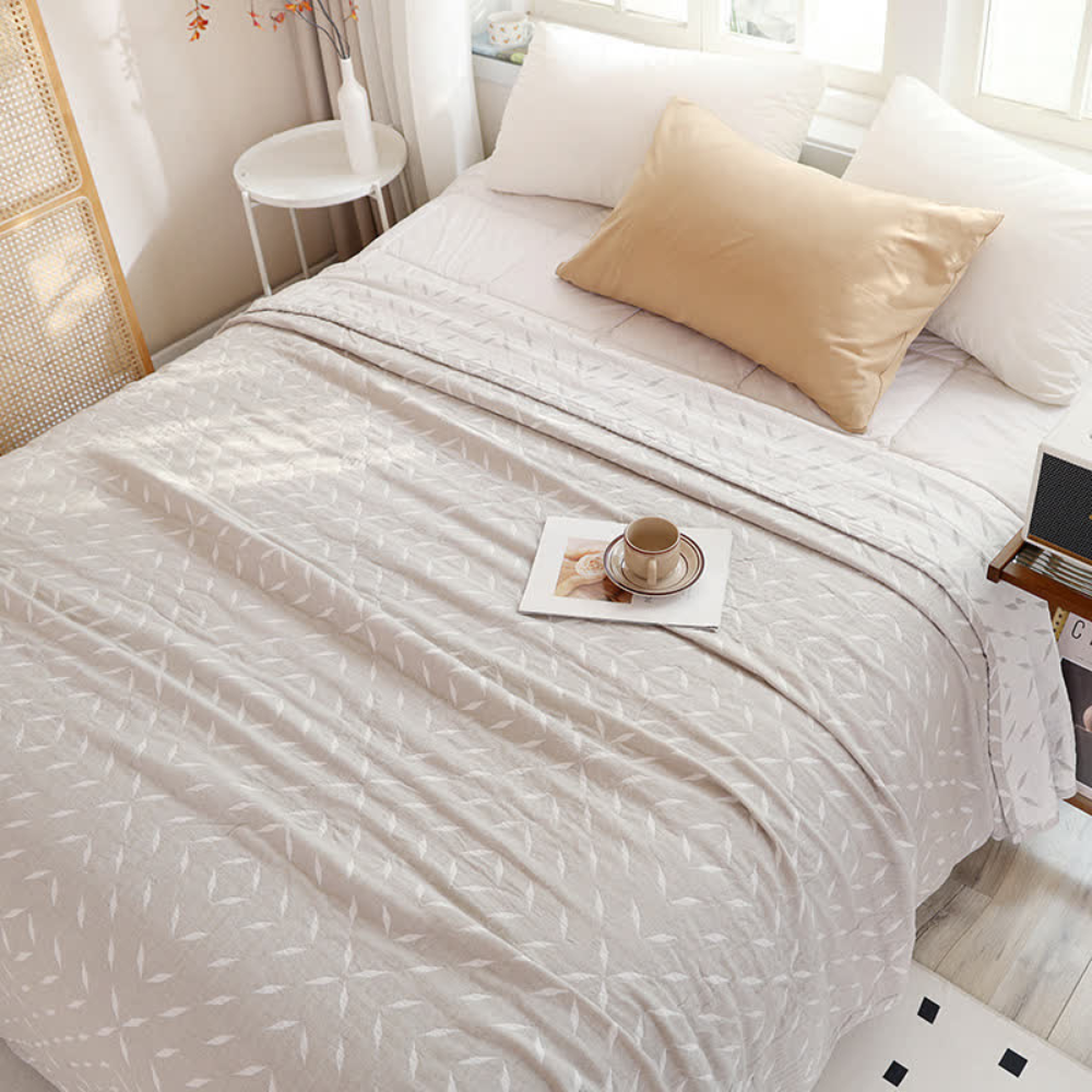 Ultimata Komfort Löv Gasväv Filt