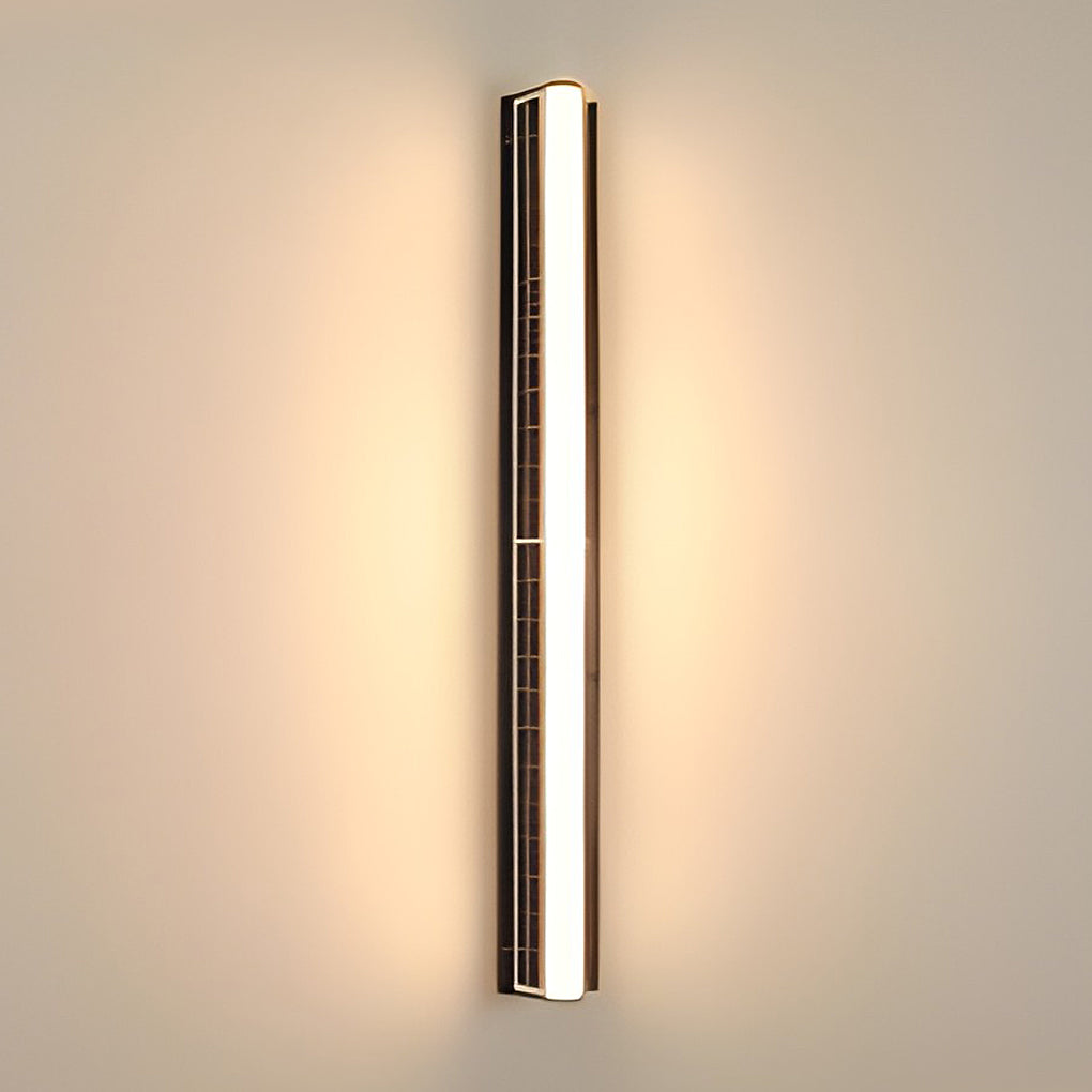 Utomhus Vägglampa Modern Solenergi LED Lampa