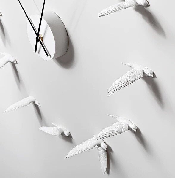 Zwaluwenvlucht Väggklocka