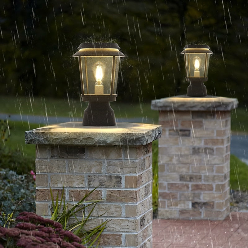 Carvallo – Solcellsdriven utomhusvägglampa för effektiv utomhusbelysning