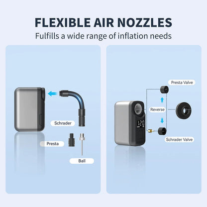 Smart Electric Mini Bike Pump Pro