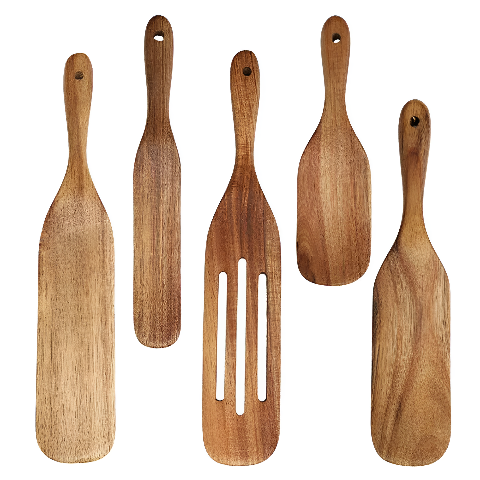 Non-Stick Trä Stekspade Set