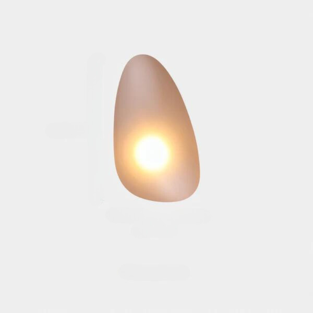 PebbleHue Vägglampa - LED Vägglampa i Glas i Nordisk Stil