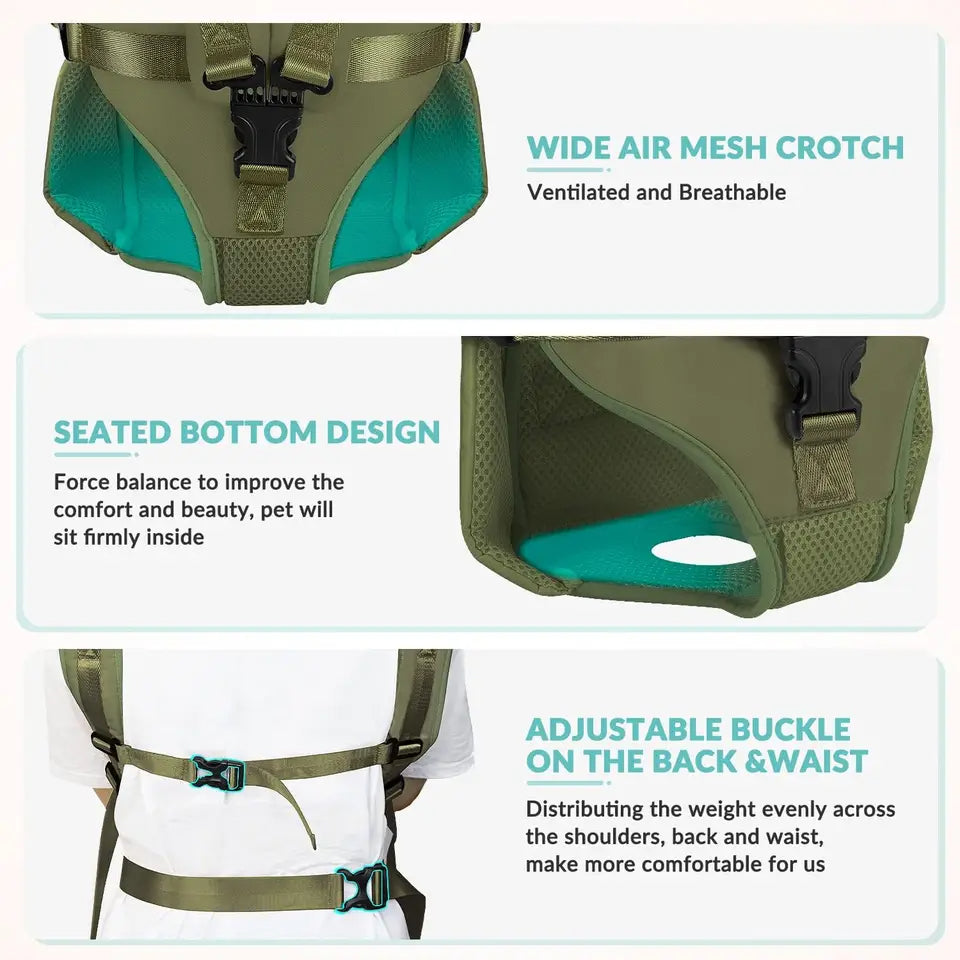 Pet Front Dog Carrier Backpack