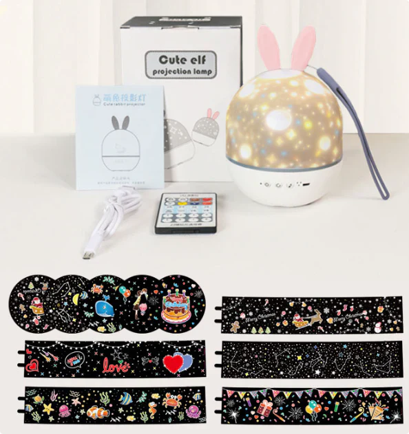 Stjärnprojektor – Förvandla ditt rum till en magisk värld för lugn sömn