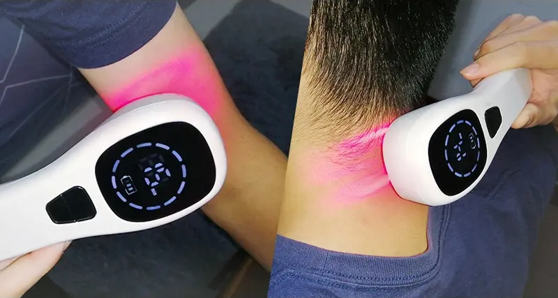 Uppgraderad Kalla Laser Röd Ljus Terapi Enhet