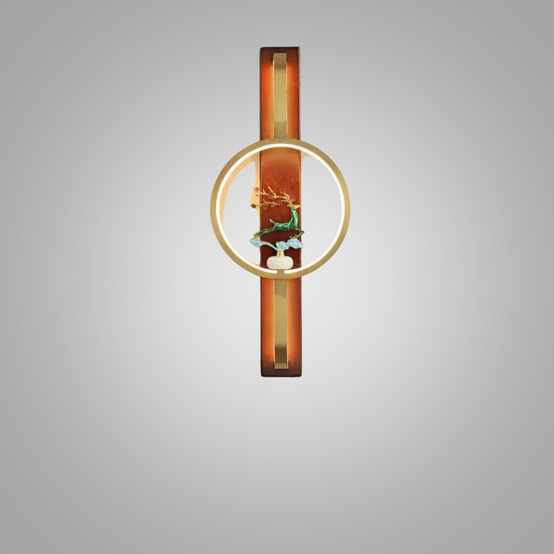 MessingLuxe - Tidsenlig Vägglampa