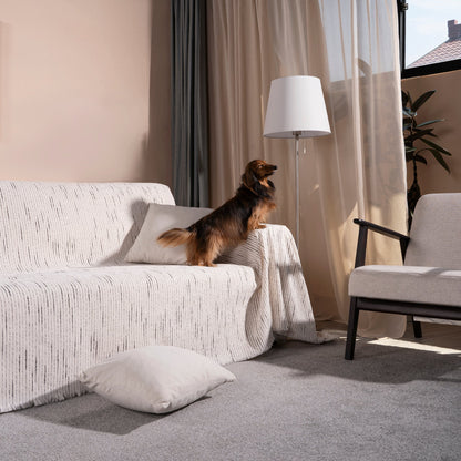Jacquard Chenille Sofföverdrag - Modernt, Stiligt &amp; Hållbart Soffskydd