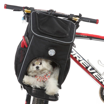 Bike Pet Carrier by Carvallo– Multifunktions, Säker &amp; Andningsbar
