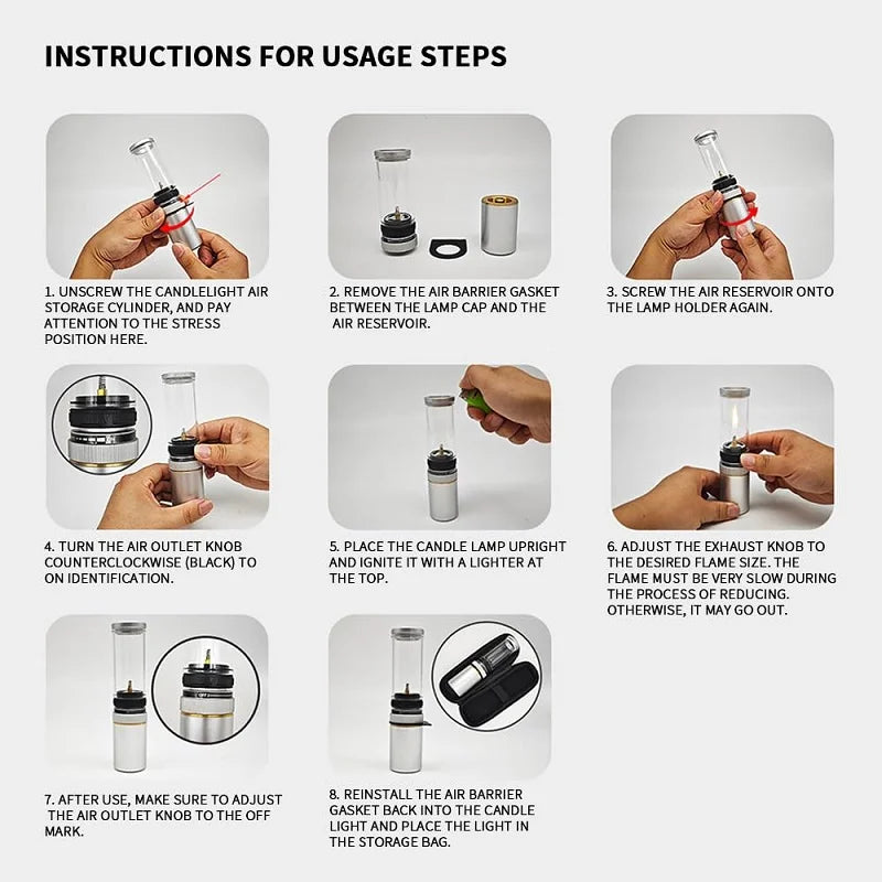 Carvallo – Stilfulla lågor lampan för på språng