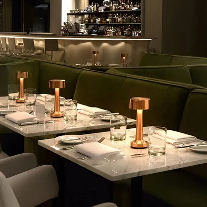 AuroraDesk - USB Laddningsbar LED Skrivbordslampa med Touchkontroll