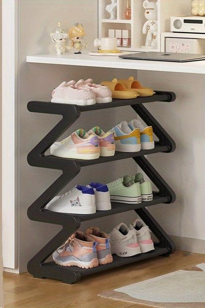 ZigZag Skoställ - Stilig och Platsbesparande Skor Organizer