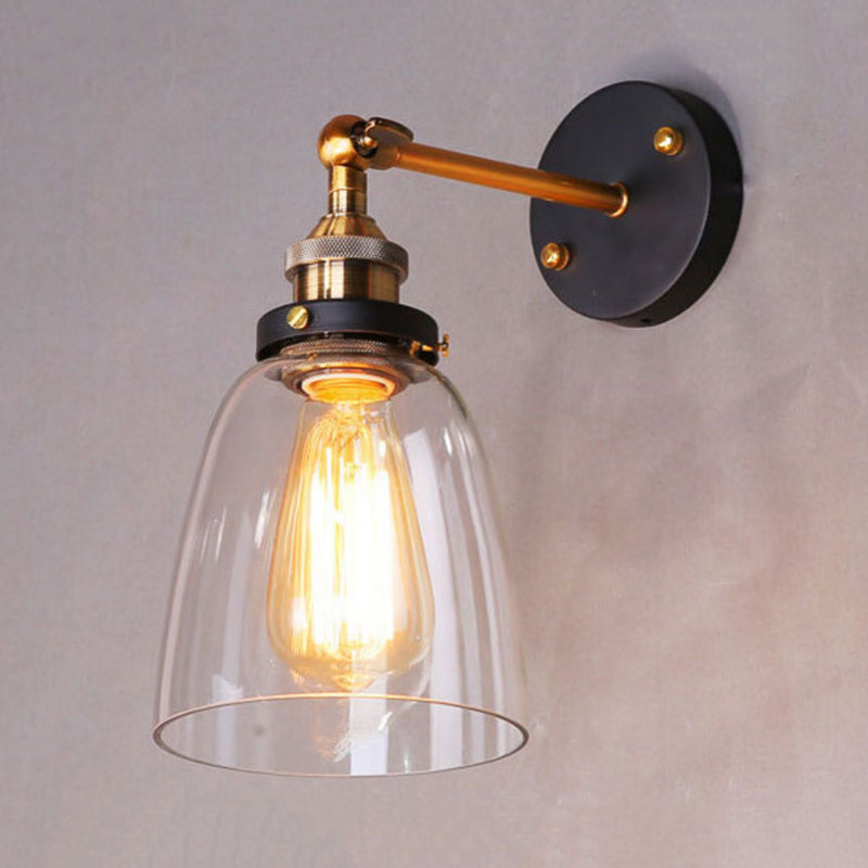 NoirLuxe - Modern LED Vägglampa Svart/Guld