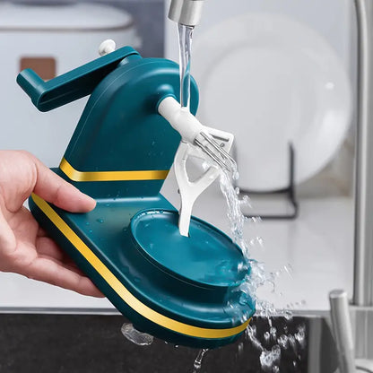 Enkel grönsaks- och fruktskalare med handvev – För mühemlös skalning