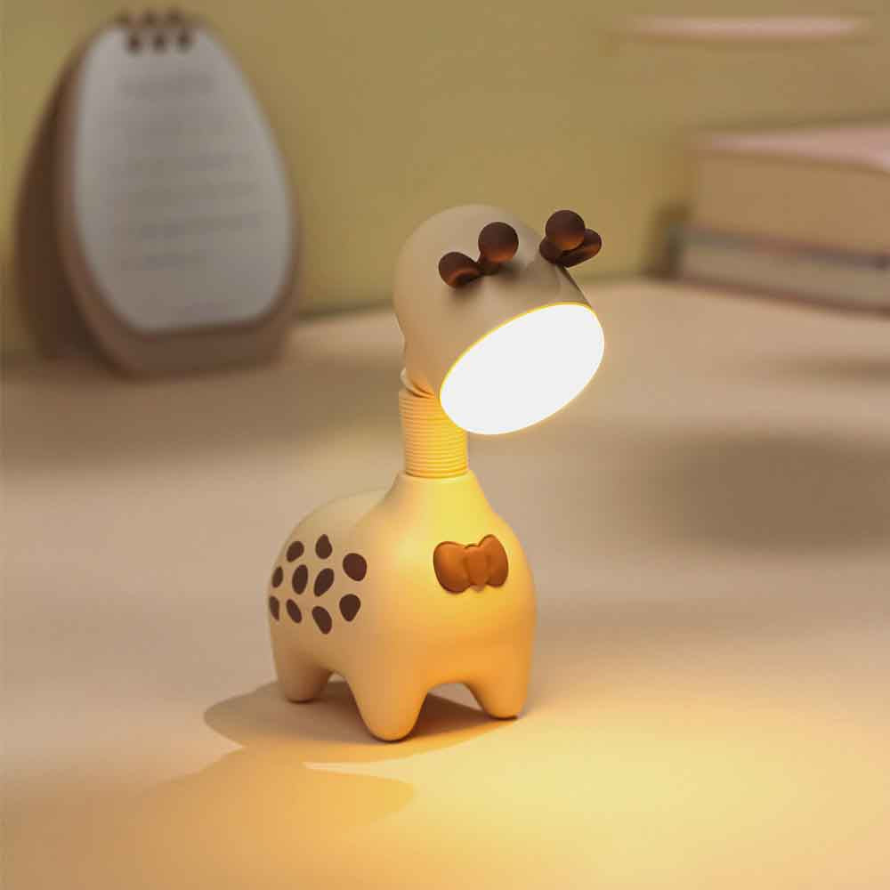 Söt Giraff Nattlampa