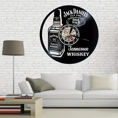 Vinylskivor Väckarklocka - Whisky Tema, Stil, För Vardagsrum och Kontorsinredning