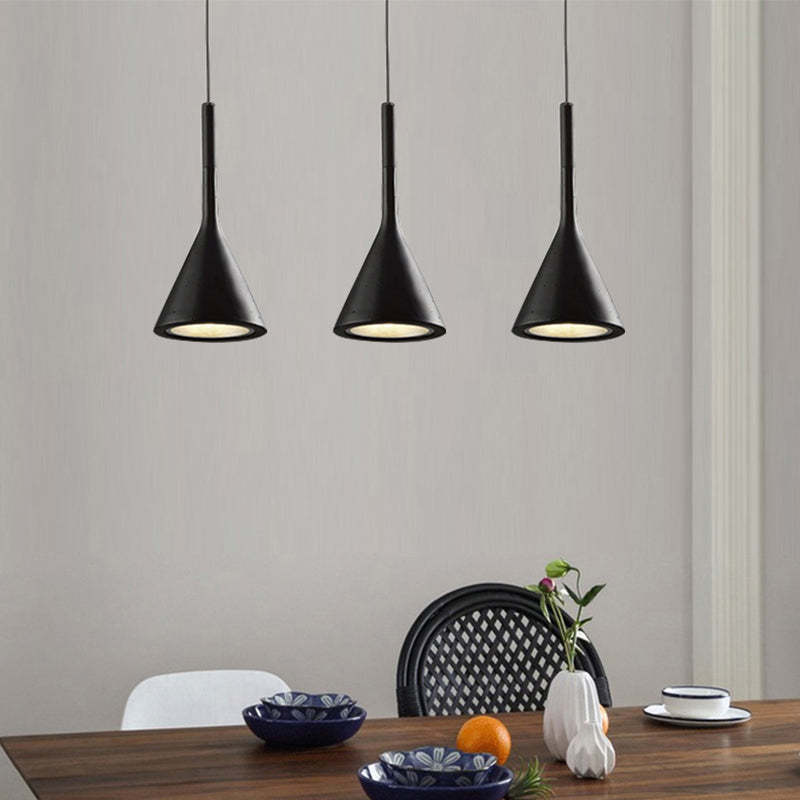 TriLuxe Modern Trekantig LED Taklampa