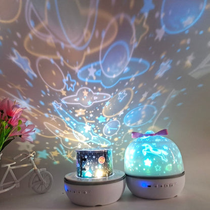 LunaBeam – Lugnande LED-projektor med natthimmel | 1+1 Gratis