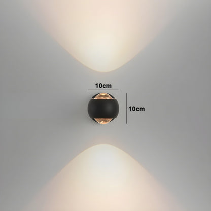 Svängbar inner vägglampa – Modern design för stiliga bostadsutrymmen