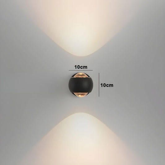 Svängbar inner vägglampa – Modern design för stiliga bostadsutrymmen