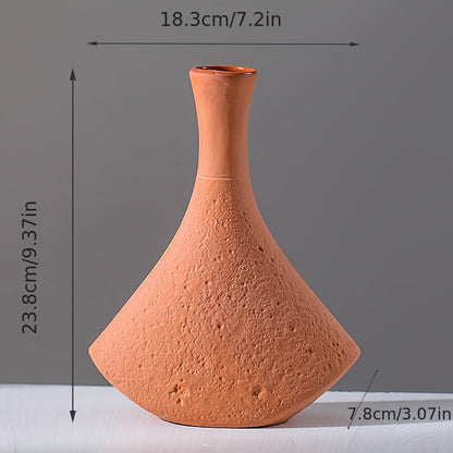 Geometriska Keramiska Vaser - Modern Dekoration för Alla Utrymmen