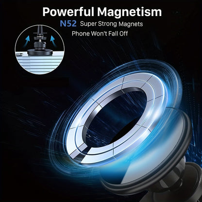 Trådlös bil laddare magnetisk telefonfäste