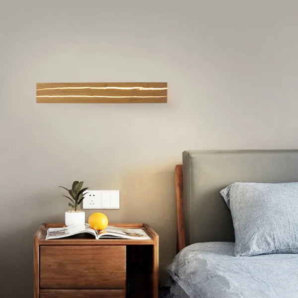 CrackLight – Minimalistisk LED Vägglampa med Naturdesign