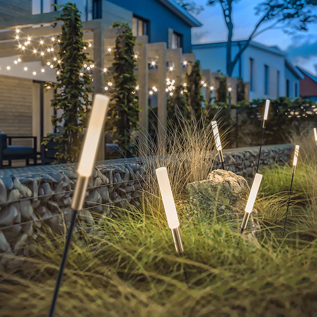 Trädgård Solarlampor Modern Rostfritt Stål Staket
