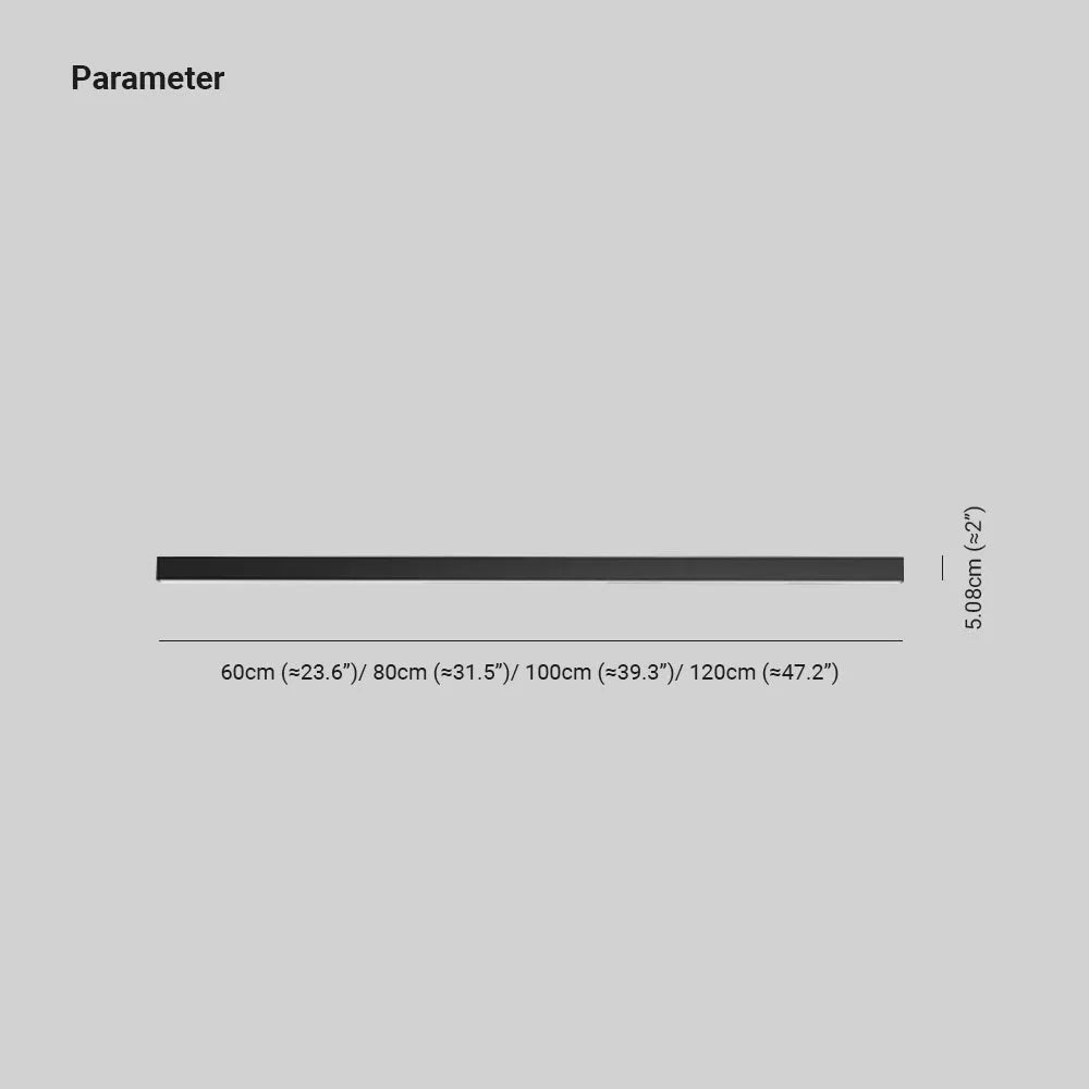 LED taklampa modern svart metall design