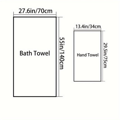Premium bomullsbadlakanset – Mjukt och absorberande
