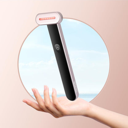 Facial Wand Röd Ljus Hudterapi Verktyg