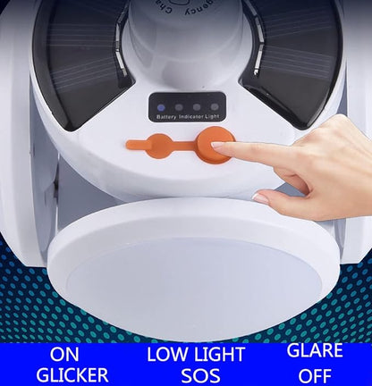 Praktisk Solär Utomhus- och Campinglampa