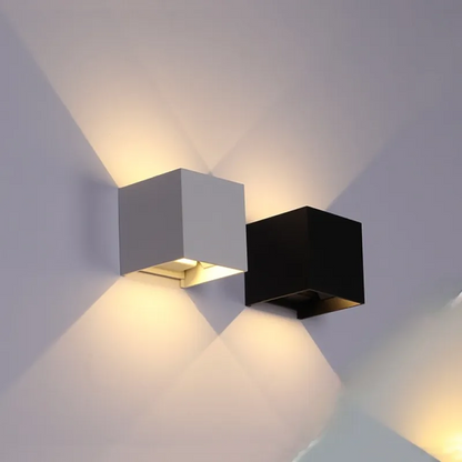 Vägglampa Modern Svart Aluminium LED Lampa