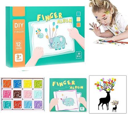 Kreativt Fingerfärgning Album