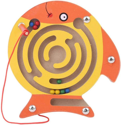 Animal Adventure Labyrint – Magnetiskt Träpussel