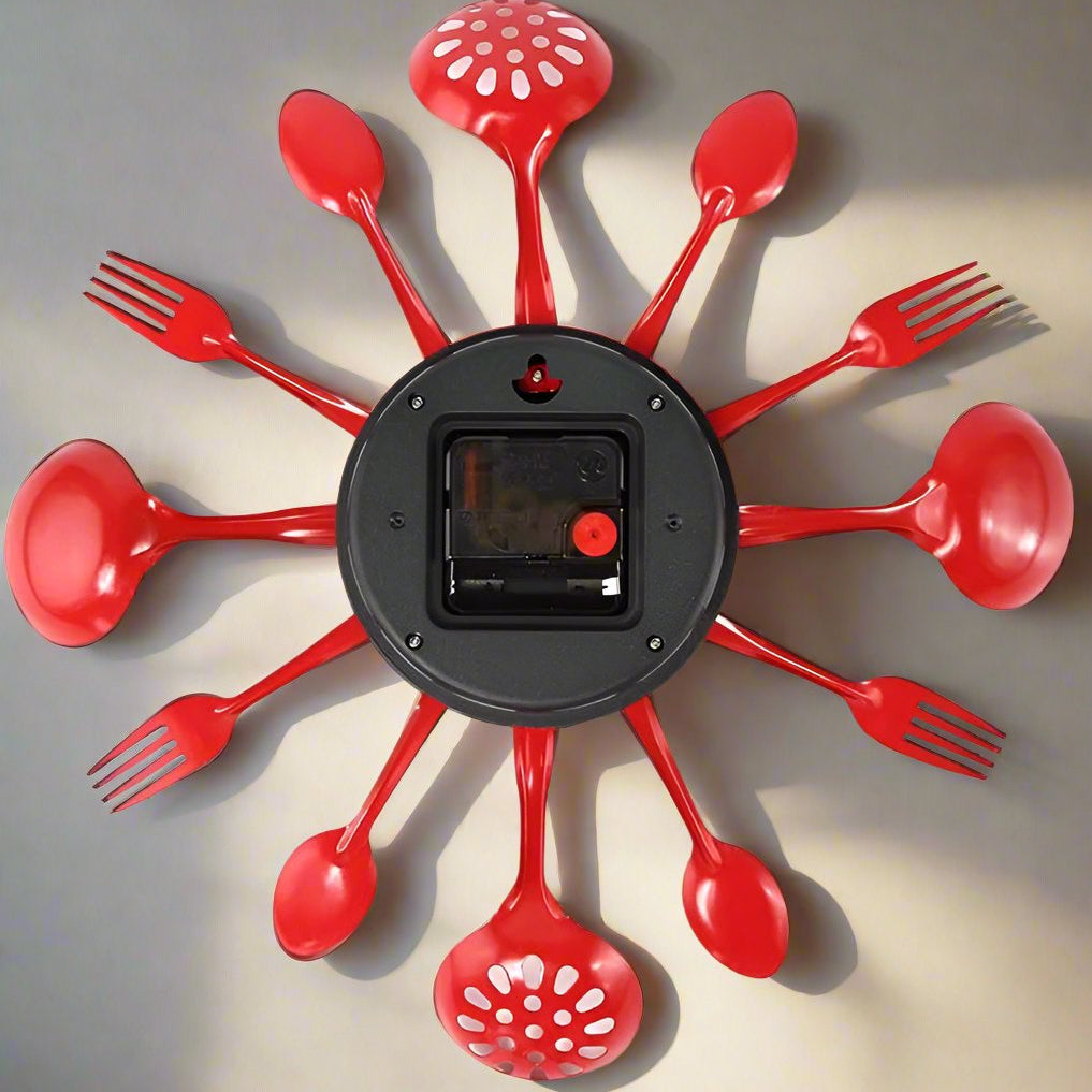 Carvallo – Unikt väggur med coolt runt design och tyst kvartsrörelse för moderna hem