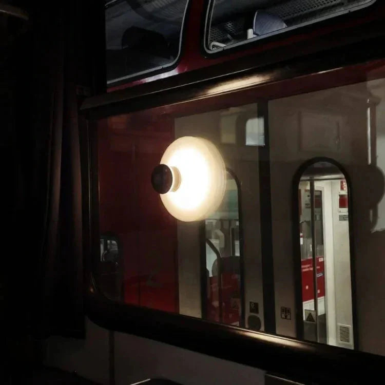 Sugkopps-LED-lampa – Uppladdningsbar och avtagbar